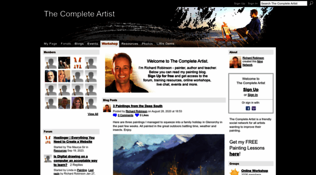 thecompleteartist.ning.com