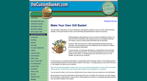 thecustombasket.com