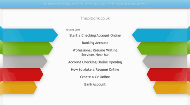 thecvbank.co.uk