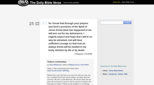 thedailybibleverse.org