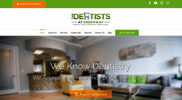 thedentistsatgreenway.com