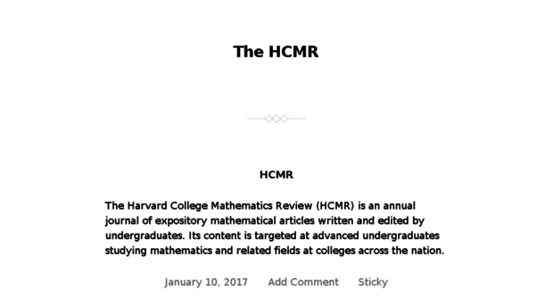 thehcmr.org
