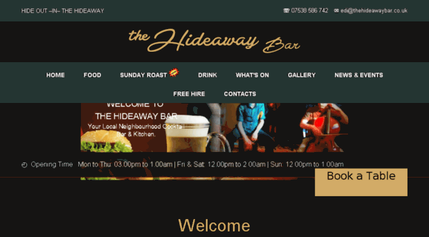 thehideawaybar.co.uk