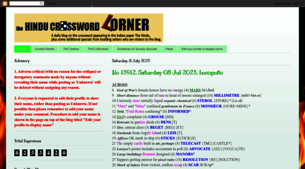 thehinducrosswordcorner.blogspot.in
