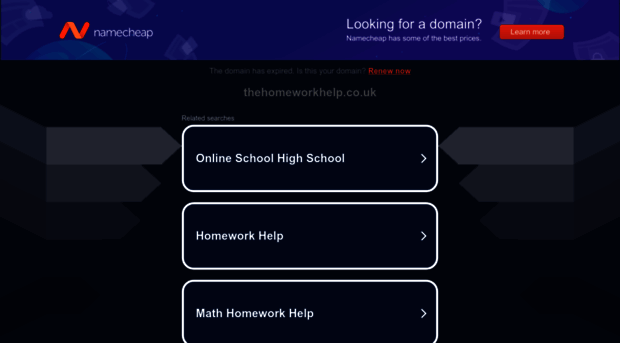 thehomeworkhelp.co.uk