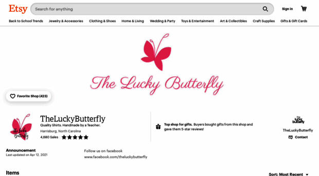 theluckybutterfly.com