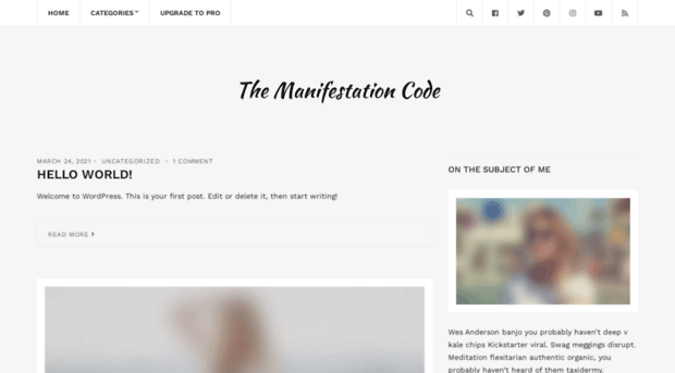 themanifestationcode.com
