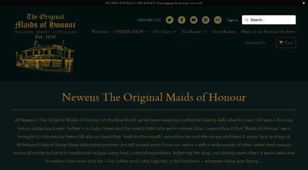 theoriginalmaidsofhonour.co.uk