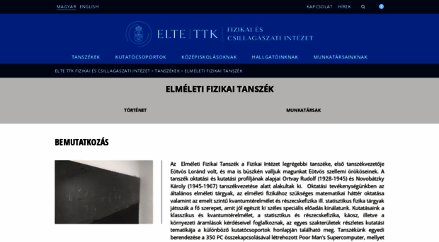 theorphys.elte.hu