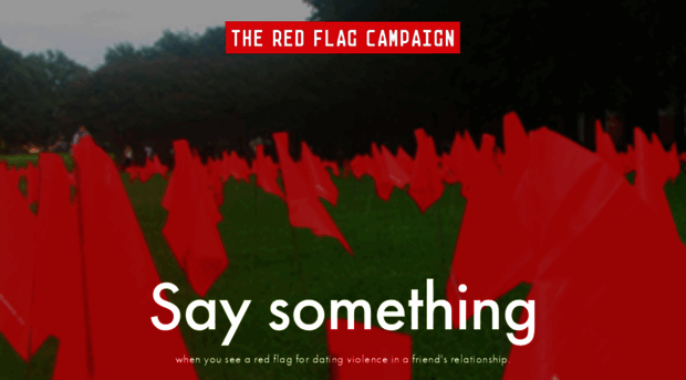 theredflagcampaign.org