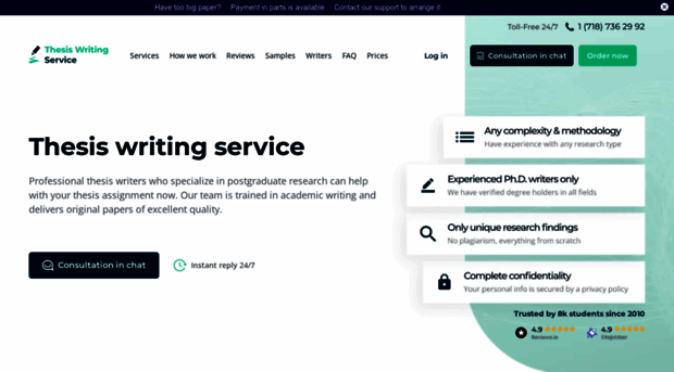 thesiswritingservice.com