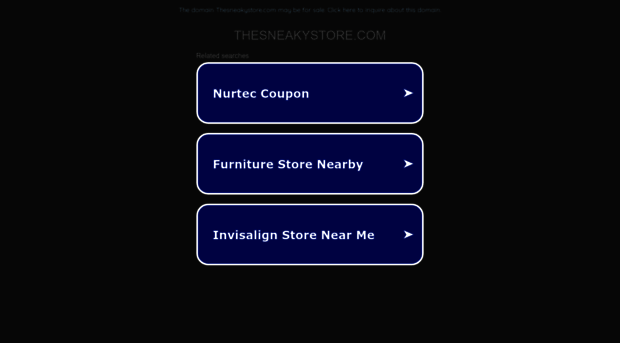 thesneakystore.com