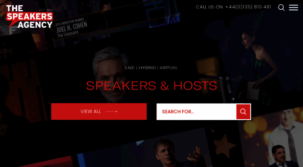 thespeakersagency.com