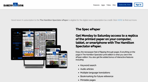 thespec.newspaperdirect.com