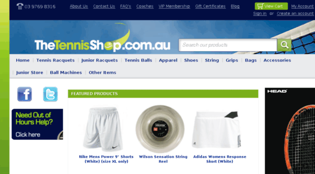 thetennisshop.com.au