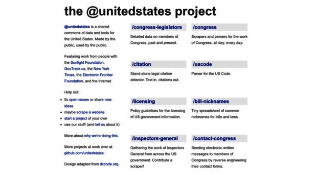 theunitedstates.io