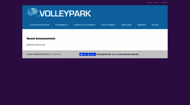 thevolleypark.leagueapps.com