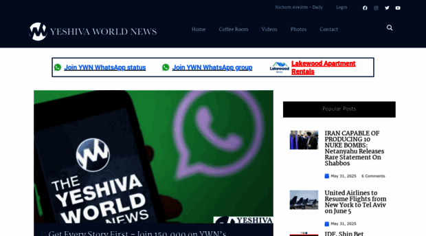theyeshivaworld.com