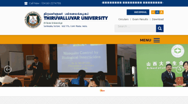 thiruvalluvaruniversity.ac.in