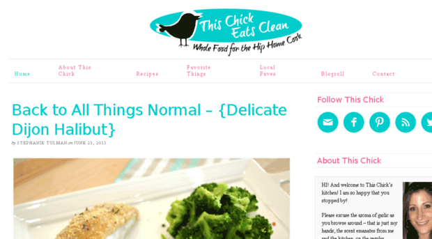 thischickeatsclean.com