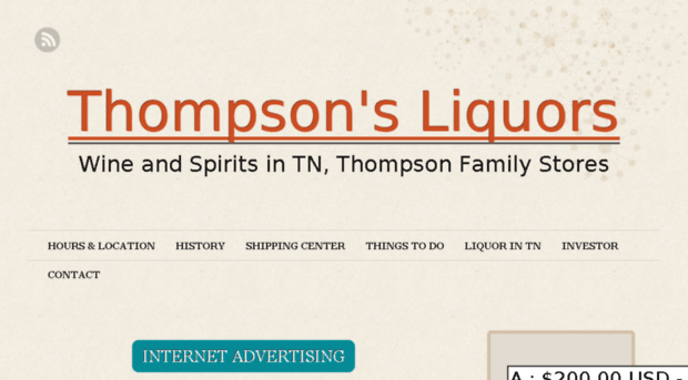 thompsonsliquors.com