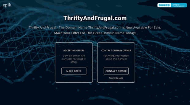 thriftyandfrugal.com