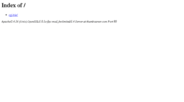 thumbcareer.com