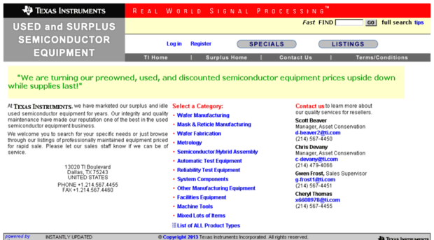 ti-usedsemiconductorequipment.com