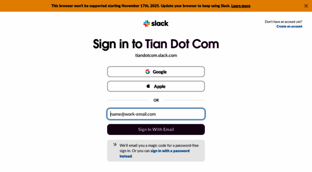 tiandotcom.slack.com