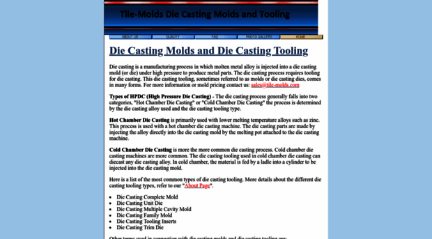 tile-molds.com