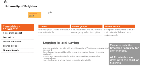 timetable.brighton.ac.uk