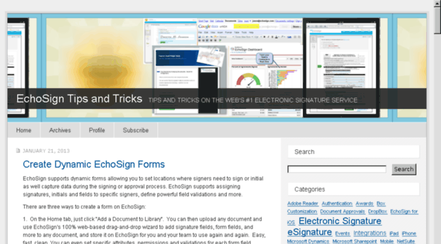 tips.echosign.com