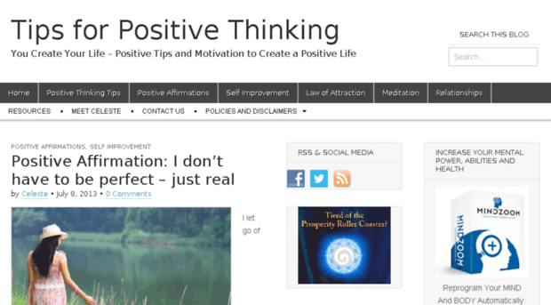tipsforpositivethinking.com