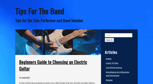 tipsfortheband.com