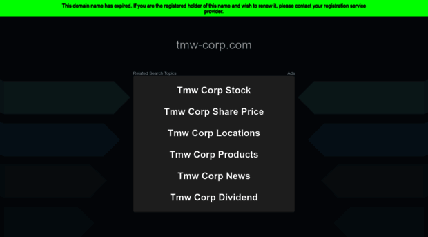 tmw-corp.com