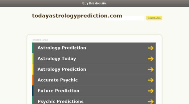 todayastrologyprediction.com