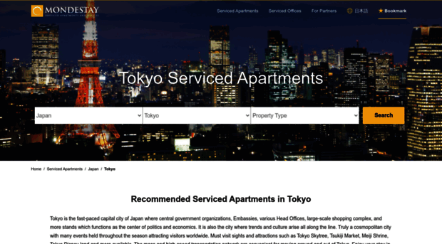 tokyo-serviced-apartments.com