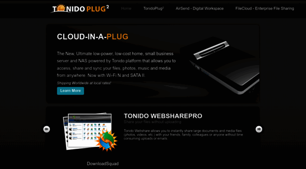tonidoplug.com