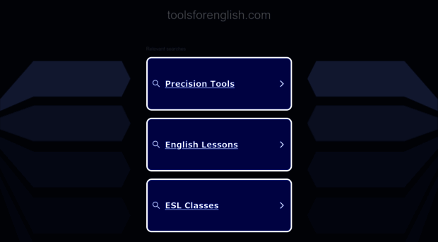 toolsforenglish.com