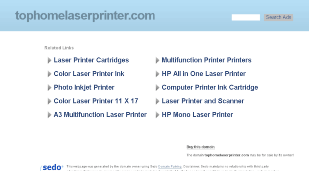 tophomelaserprinter.com