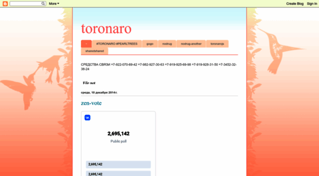 toronaro.blogspot.com