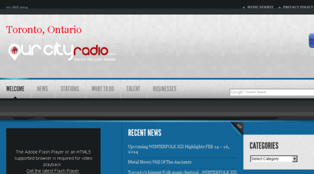 toronto.ourcityradio.com
