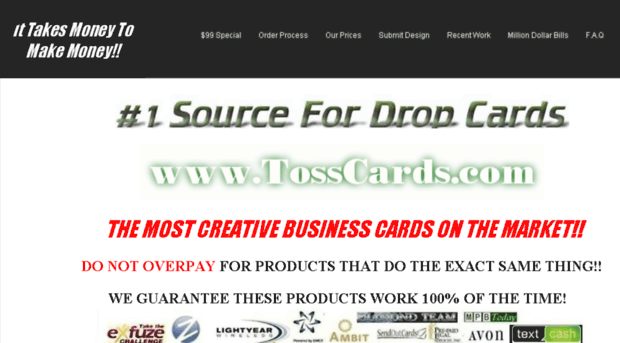 tosscards.com