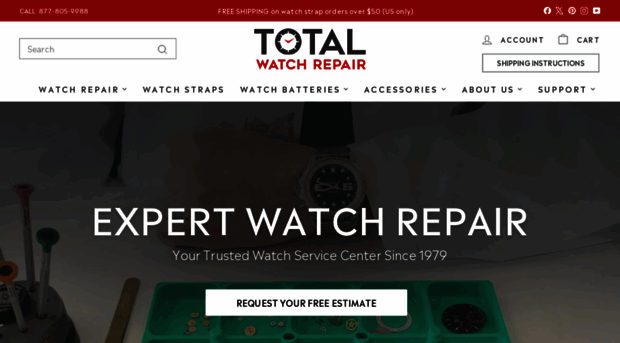 totalwatchrepair.com