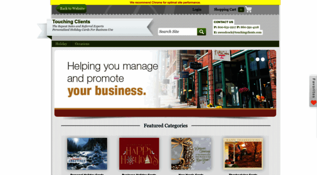 touchingclients.holidaycardwebsite.com