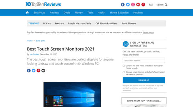 touchscreen-monitors-review.toptenreviews.com