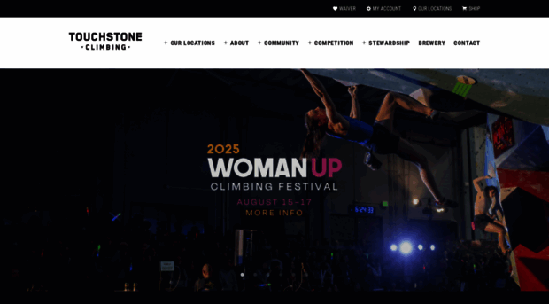 touchstoneclimbing.com