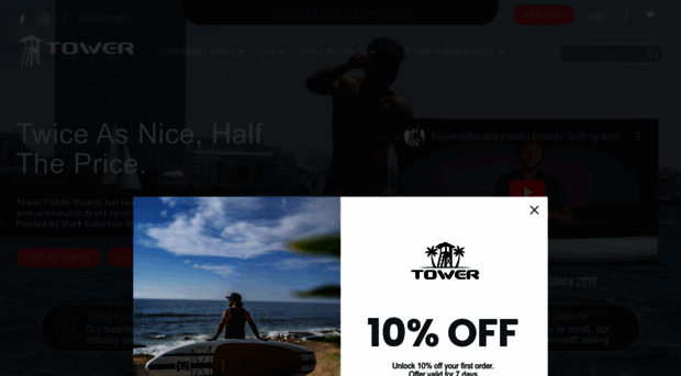 towerpaddleboards.com