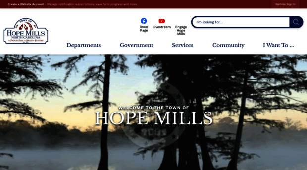 townofhopemills.com