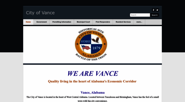townofvance.weebly.com